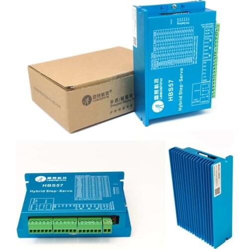 Leadshine HBS57 Hybrid Servo Drive with 57 Series Closed-Loop Motor Current: 7A Subdivision Range: 200~51200ppr