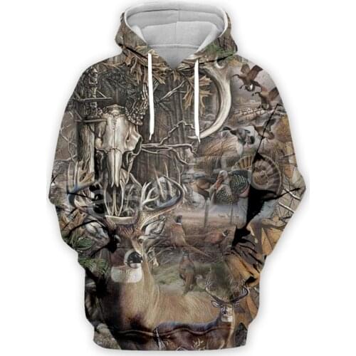 Tessffel Hunter Animal Camo Fashion Tracksuit 3D Print Hoodie/Sweatshirt/Jacket/Mens Womens colorful casual Harajuku s-11