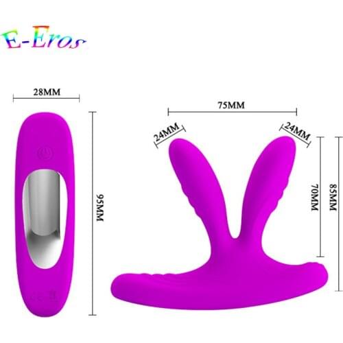 ORISSI Rechargeable 12 Speed Strap on Vibrator Wireless Remote Control Vibrator Clitoris Stimulator Vibrators for Woman