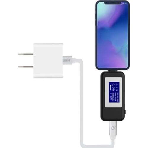 Detector USB Charger Plugable Type-C Multifunctional Tester DC Digital Display Voltmeter Amperage Meter Fits Phone and Computer