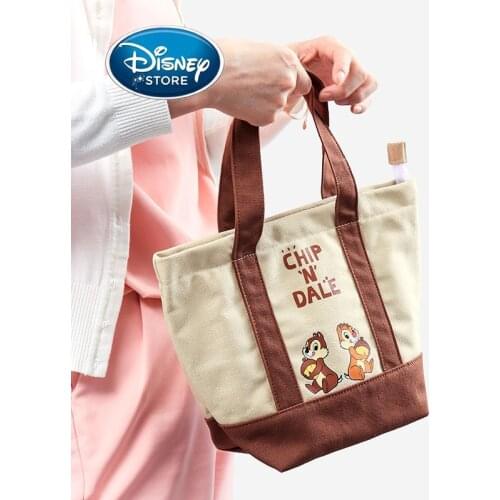 Disney Reusable Eco-Friendly Shopping Bag Cute Cartoon Alien Donald Duck Handbag Premium Foldable Tote Bag With Handle Lunch bag