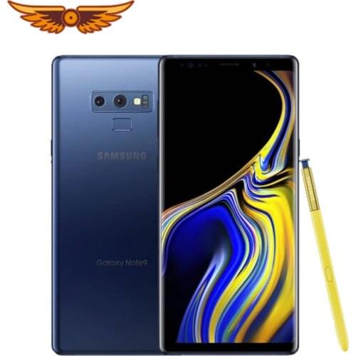 Original Unlocked Samsung Galaxy Note 9 N960F/N960U 6.4``6GB RAM 128GB ROM 12MP Dual Rear Camera Android Fingerprint Cellphone