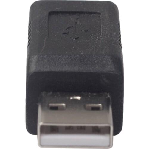 Set Of 2 USB Type A Male To USB Type B Printer Port Adapters