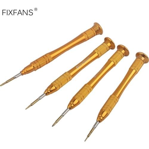 4Pcs Precision Screwdriver Set T2 Phillips Pentalobe Y000 for iPhone 7 Plus 8 X 11 Pro for Huawei Android Phone Repair Tools Kit