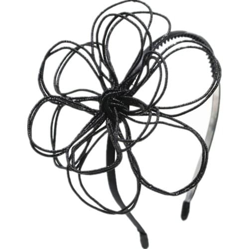 2021 NEW winter STYLE fashion shirmmer wire flower and butterfly design girls fashion hair accessories