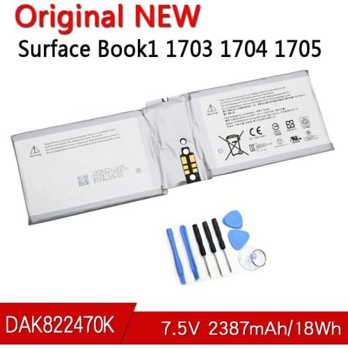 DAK822470K New Original G3HTA020H G3HTA044H Battery For Microsoft Surface Book 1 1703 1704 1705 1785 CR7 book 2(13inch only)
