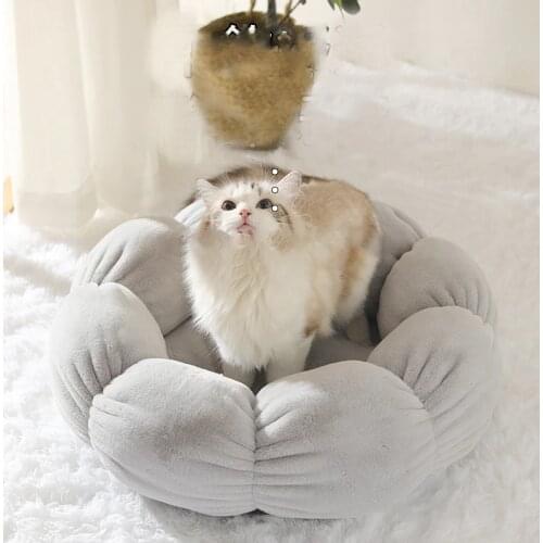 Pet bed for cat window basket cushion products for pets accessories carpet small dogs plush cats sleep bed niche pour chat