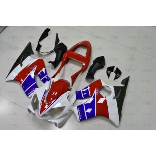 Plastic Fairings for CBR600F4i 2001 CBR600 F4i Full Body Kits 2002 CBR600F4i Fairing Kits 2001 - 2003 Red Blue White