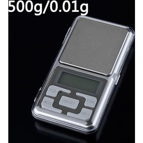 Practical Mini Digital LCD Electronic High PrecisionJewelry Pocket Portable Gram Weight Balance Kitchen Scales Tool Accessories
