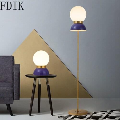 Nordic Table Lamp Modern Led Decorative Lights for Living Room Bedroom Study Desktops of Room Decor Set Creative Reading Light