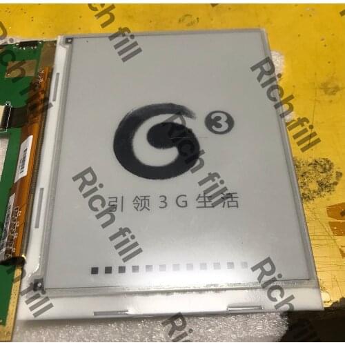 Test ok Used Scratched 6'' inch e-ink LCD ED060SC4 ED060SC4(LF) for Pocketbook 301/603/611/612/613 PRS-505 E-book