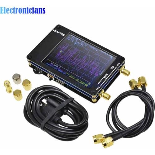 2.8" inch Touchscreen 50KHz-900MHz NanoVNA Vector Network Analyser Antenna Analyser Shortwave MF HF VHF UHF Antenna Analyzer