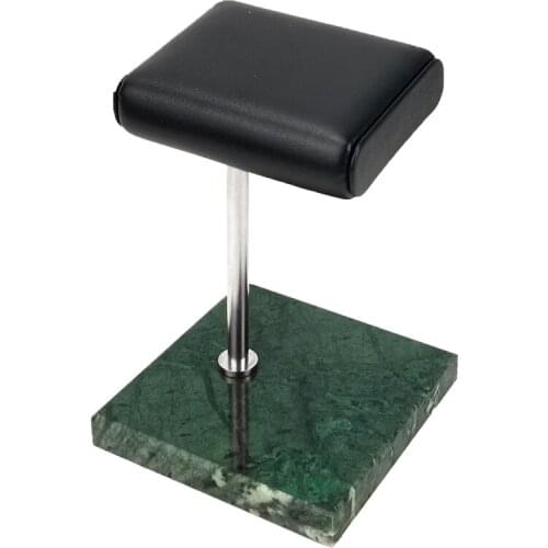 Green Marble Watch Bracelet Bracelet Display Stand, Leather Jewelry Storage Stand, Watch Stand