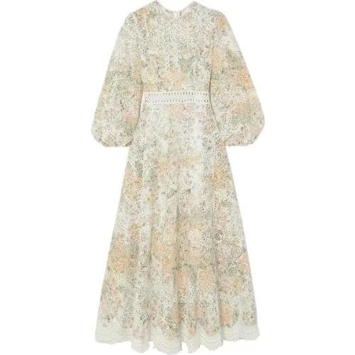 Women Summer High Quality Long Dress