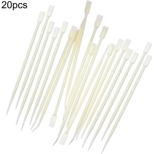 20Pcs New Eyelash Perm lifting Eye lashes Tool Plastic Clean up Rods Beauty Makeup lamination eyelashes Separating Tool