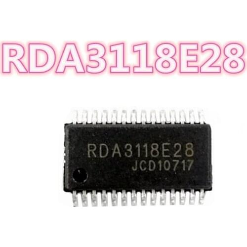 5pcs-10pcs/lot RDA3118E28 RDA3118 sound block chip patch TSSOP-28 New original Free shipping