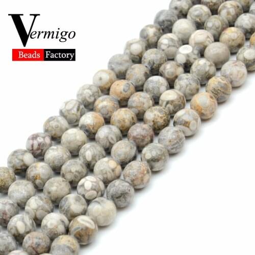 Chinese Maifanitum Round Stone Beads Diy Bracelet Natural Minerals Loose Beads For Jewelry Making 4 6 8 10mm Fashion Jewellery