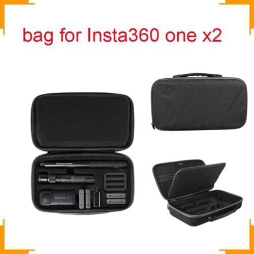 Storage bag Case for Insta360 ONE X X2 Carrying Bag Insta 360 Panoramic Camera Handbag Accessory Protective Box Action Camera