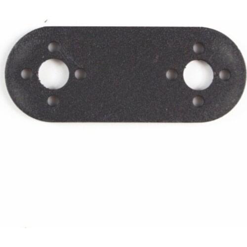 Official 10pcs/Lot Silver/Black One Word Bracket For Servo Installation Robot Arm DIY Robotic Kit Humanoid Robotics Accessory