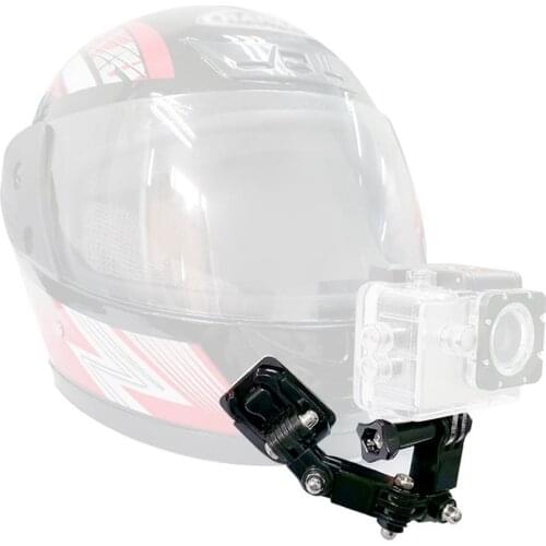 For GoPro Hero 9 8 7 5 Action Camera Motorcycle Helmet Chin Stand Mount Holder For Yi 360 ONE R Sports Camera Holder Accessory