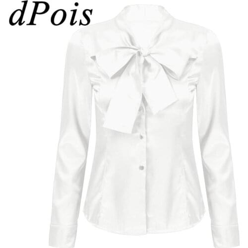 Женские рубашки с длинным рукавом DPOIS China At AliExpress