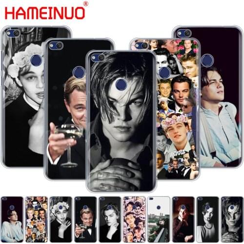 HAMEINUO Leonardo Dicaprio young cool Cover phone Case for huawei Ascend P7 P8 P9 P10 P20 lite plus pro G9 G8 G7 2017
