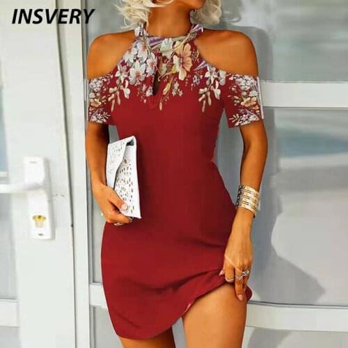 INSVERY Short Sleeve Dresses
