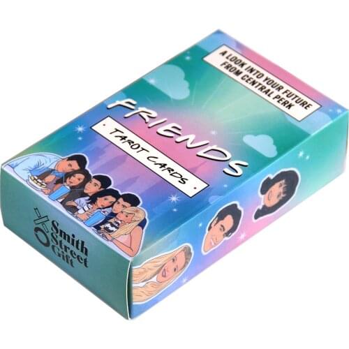 Friends Tarot Cards Based On The Structure Of The Classic Rider-Waite Deck Divination Card Game Board Game Light See