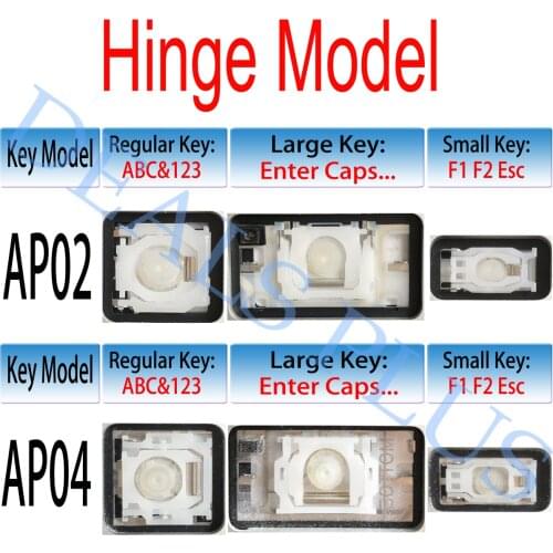 New AP02 AP04 US Keyboard Key Cap Keycaps Keys For Macbook Pro 13'' 15'' 17'' A1278 A1286 A1297 2008-2017