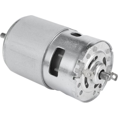 775 Motor With Mounting Bracket Dc 12V 10000Rpm Motor Double Ball Bearings 150W