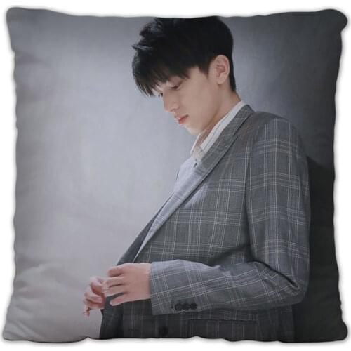 Zhao Yingbo Pillowcase Pretty Scholar Yu Lexuan Same Paragraph Star Photo Poster Cushion Cover Souvenir Cojines Decor Para Sofa