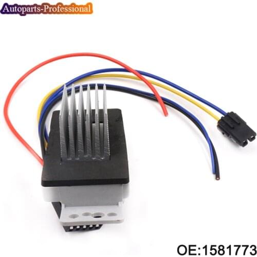 YAOPEI New Blower Motor Resistor W/Plug 1581773 Fits For Chevrolet Silverado 1500 2500 3500