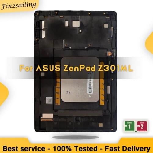 New LCD With Frame For ASUS ZenPad Z301M Z301ML P028 Z301MFL LCD Display Touch Screen Digitizer Assembly Replacement