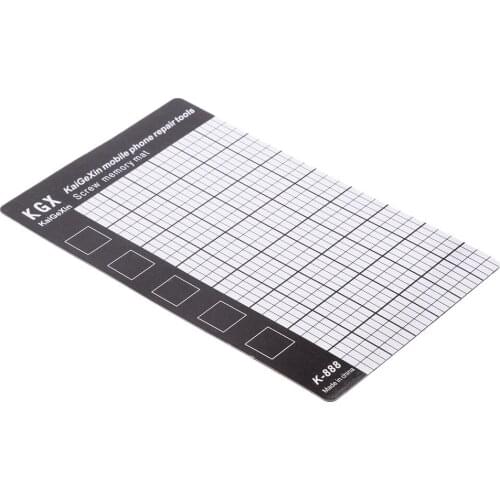 Professional Anti Slip Guide Mat Magnetic Screw Chart Repair Mat Tools For iPhone 4 5 6 7 8 for HUAWEI Oneplus 4 5 5T