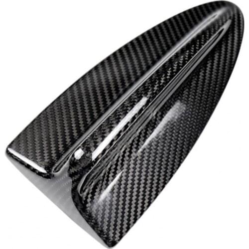 19.5cm Dustproof Heat-resisting Shark Fin Antenna Cover Carbon Fiber Antenna Aerial Cover Trim for BMW M3 M5 3 Series E90 E92