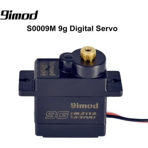 High Quality 9imod Micro Mini Servos S0009M/S0017M /S1500M 9g /17g / 15kg Metal Gear Servo for RC Car