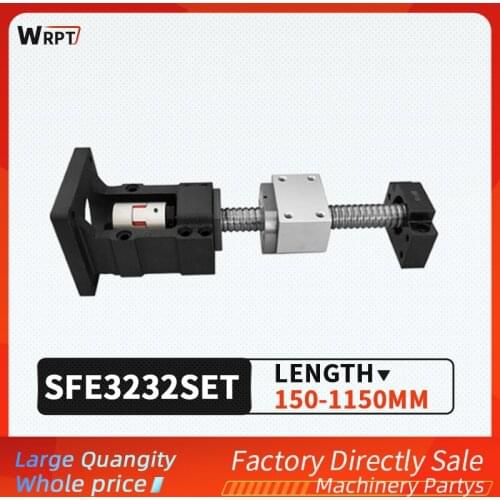 Ball screw SFU3232 + SFE nut + HM25-110 / 25-130 (cast iron) + BF25 + coupling XB40 * 65 + DSG32H, L = 200MM-1150MM