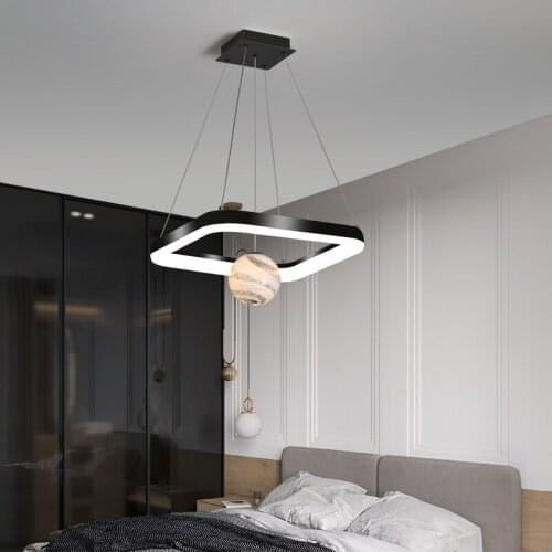 Modern Simple Led Planet Chandelier For Living Bedroom Dining Room Pendant Lights New Home Indoor Lighting Decor Lamps Dimmable