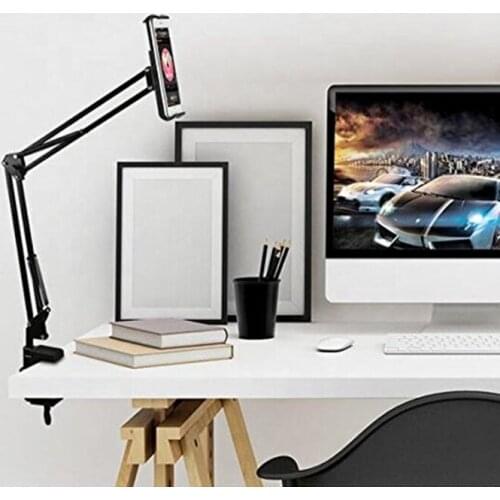 Universal Lazy Long Arm Table Tablet Stand Adjustable Mobile Phone Bracket Holder With 360 Degree Rotation