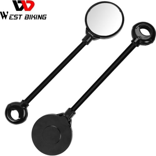 Bike Mirror Accessories Wide Range Angle Mirror For Bicycle Handlebar Mirrors Rotate Cycle Rear View Mirror for Off Road,MTB