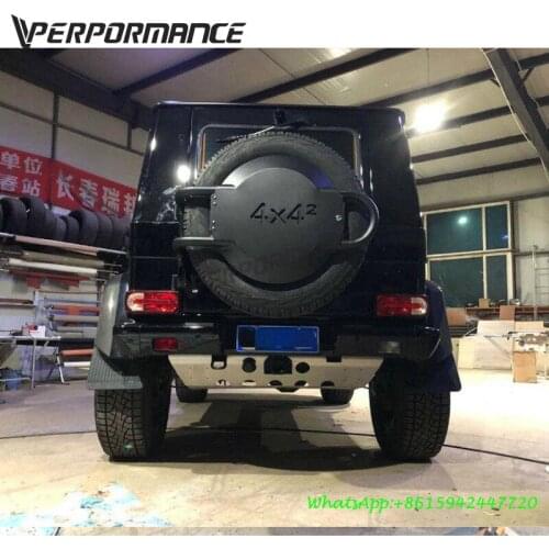 W463 wheel cover rack for G500 G550 G63 G65 dry carbon 4X4 Spare tire Rack all W463