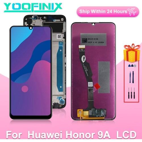 "6.3" Original For Huawei Honor 9A Display LCD Touch Screen Digitizer Display Replacement Parts For Huawei Honor 9A LCD MOA-LX9N