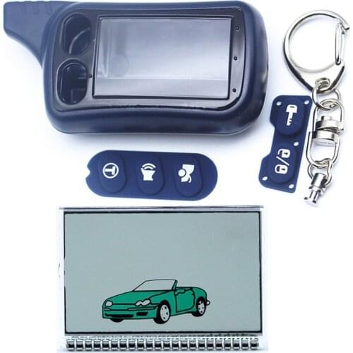 Lcd Display +body case for Tomahawk Tz-9010 /Tomahawk TZ 9010 / TZ9010 Two way car alarm system LCD Remote controller Key Fob