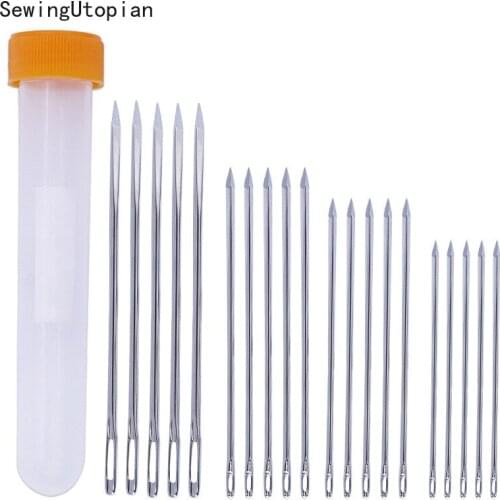 20PCS New DIY Leather Triangular Needles Leather Fur Special Stainless Steel Shaped Pin Stitch Needlework Sewing Leathercraft