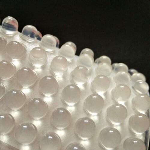 200PCS 6*5.4MM CLEAR ANTI SLIP SILICONE RUBBER PLASTIC BUMPER DAMPER SHOCK ABSORBER 3M SELF-ADHESIVE SILICONE FEET PADS