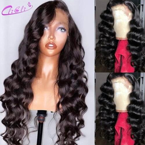 32 Inch Loose Deep Wave Wig 13X4 Loose Wave Lace Front Human Hair Wigs Peruvian Remy 4x4 Closure Wigs For Women Human Hair