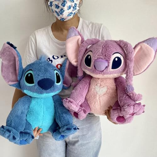 35-120CM Super Big Doll Kawaii Stitch Skin Pillow Toys ,Only Cover Anime Lilo and Stitch Plush Toys for Kids Baby Birthday Gifts