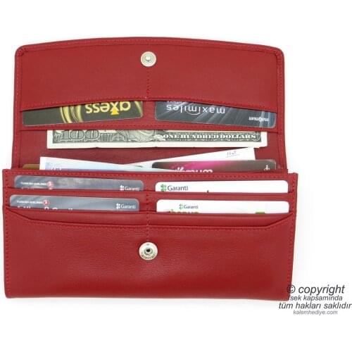 Genuine Leather Wallet | İsme Special Wallet | 19x10x2cm | TM 974-1