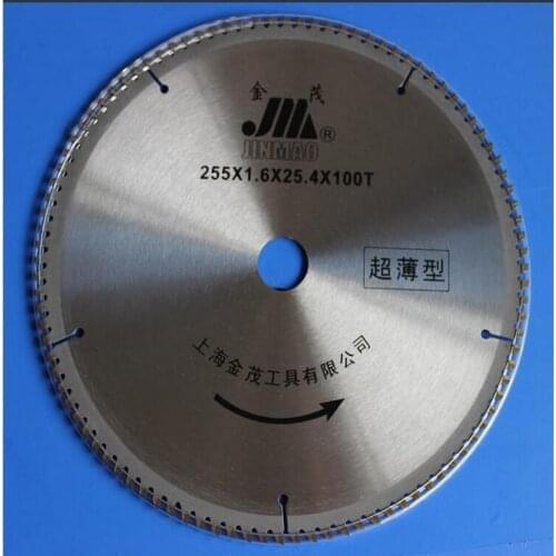 Free shipping of 1PC good quality thin kerf 250*1.6*25.4*60/80/100T TCT saw blade for thin wood/timber cutting purpose using