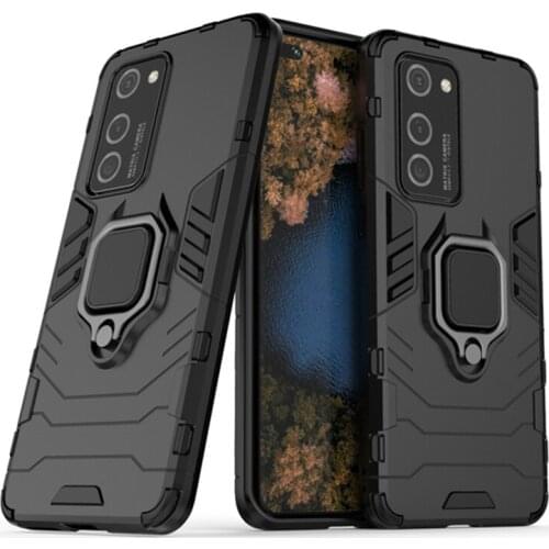 500pcs Magnet Suction Armor Hard Case Kickstand Cover Shock Holder Stand For Huawei P40 Pro P30 Lite Mate 30 20 X Nova 7 Y7P